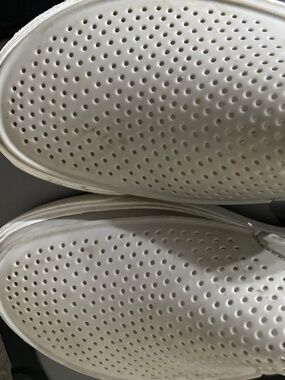 Crocs Citilane Women’s Grey Perforated Slip-On Sneakers - Size 10